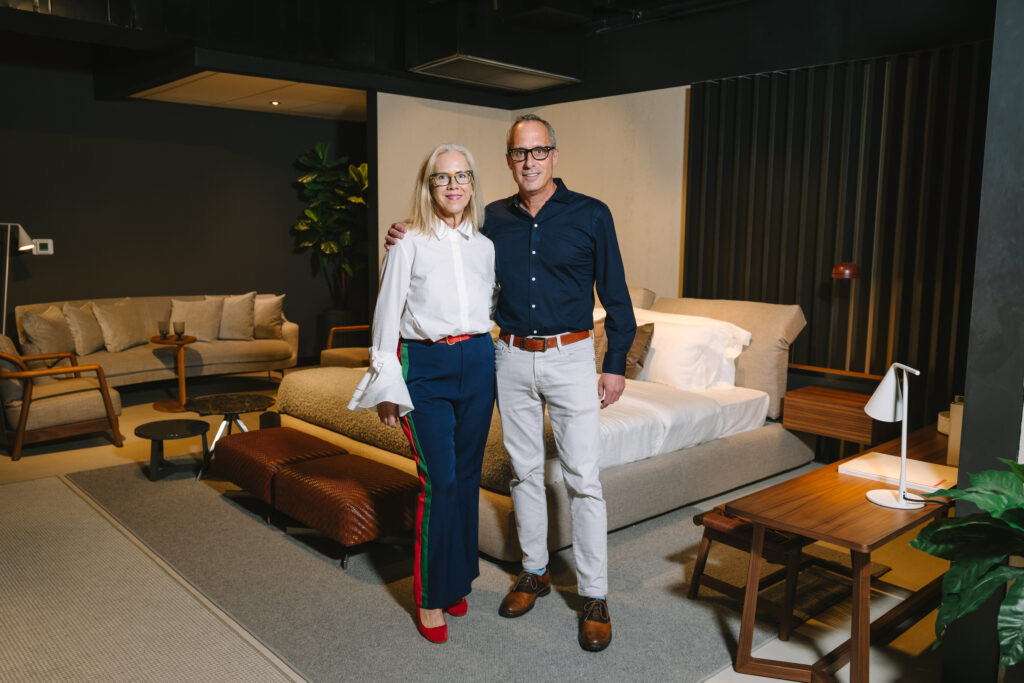 Kari Roundy, Mark Sullivan at BeDESIGN's 10th anniversary