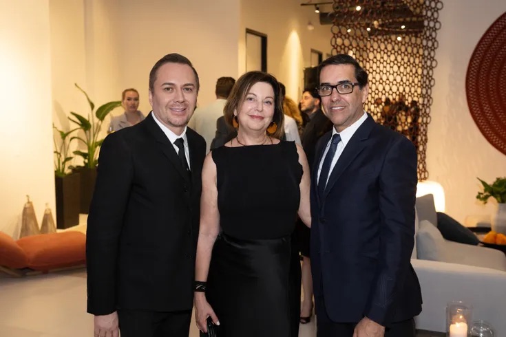 Adrian Dueñas and Marcelo Saenz at BeDESIGN's 10th anniversary